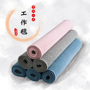 幼儿园早教托班托育蒙氏工作毯蒙台梭利特纯棉活动游戏玩具地垫毯