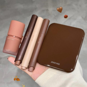 秋日上新 酵色一棕知秋系列时髦棕色口红唇釉灵感妆容盘摩卡棕