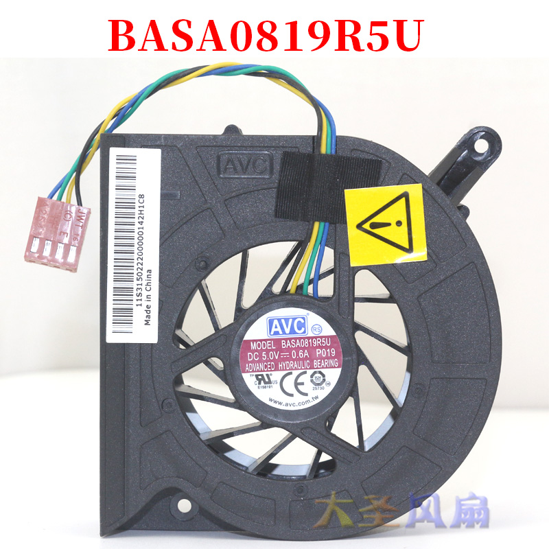 全新原装AVC BASA0819R5U P019 DC5V 0.6A涡轮散热风扇-封面