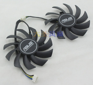 ASUS华硕圣骑士GTX760 FD7010H12S T128010SH 显卡散热温控双风扇