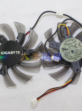 技嘉 T128010SM 显卡风扇 12V 0.2AMP 2线 3线 鑫贺厂家