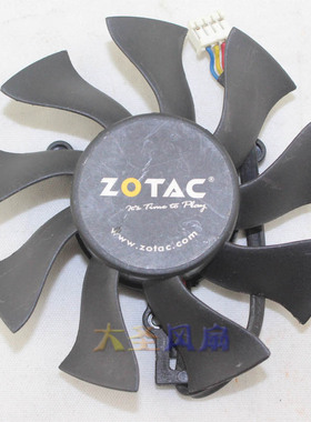 索泰GTX560SE雷霆版 PA GTX560 Short 显卡风扇 FD8015U12D