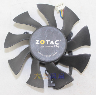 显卡风扇 索泰GTX560SE雷霆版 Short GTX560 FD8015U12D