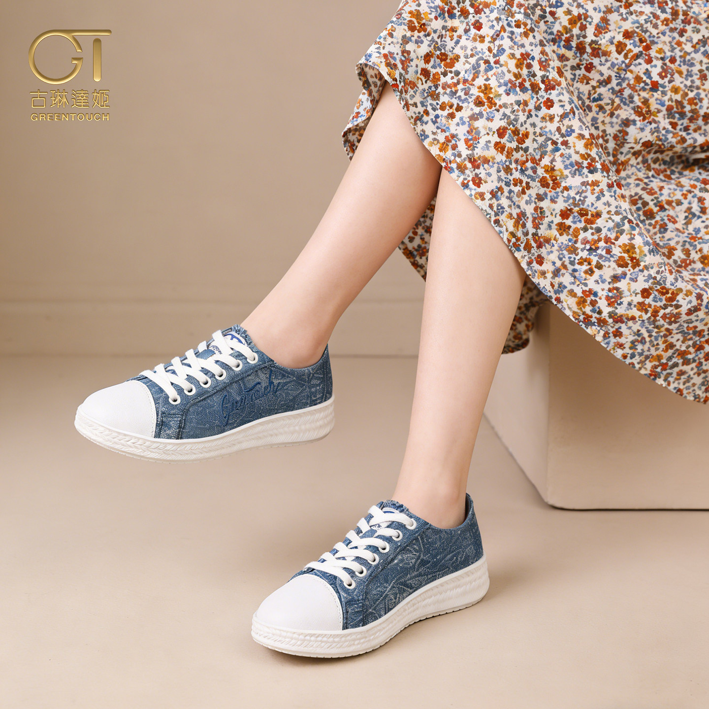 GT高端品牌女鞋2026新款夏透气帆布鞋女运动休闲轻便软底百搭板鞋