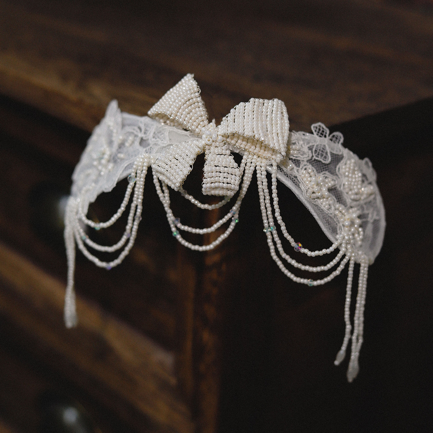 喜看重工手作串珠发箍