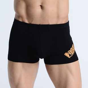 单条装男士内裤浪莎木纤维弹力内裤平角裤MK3010