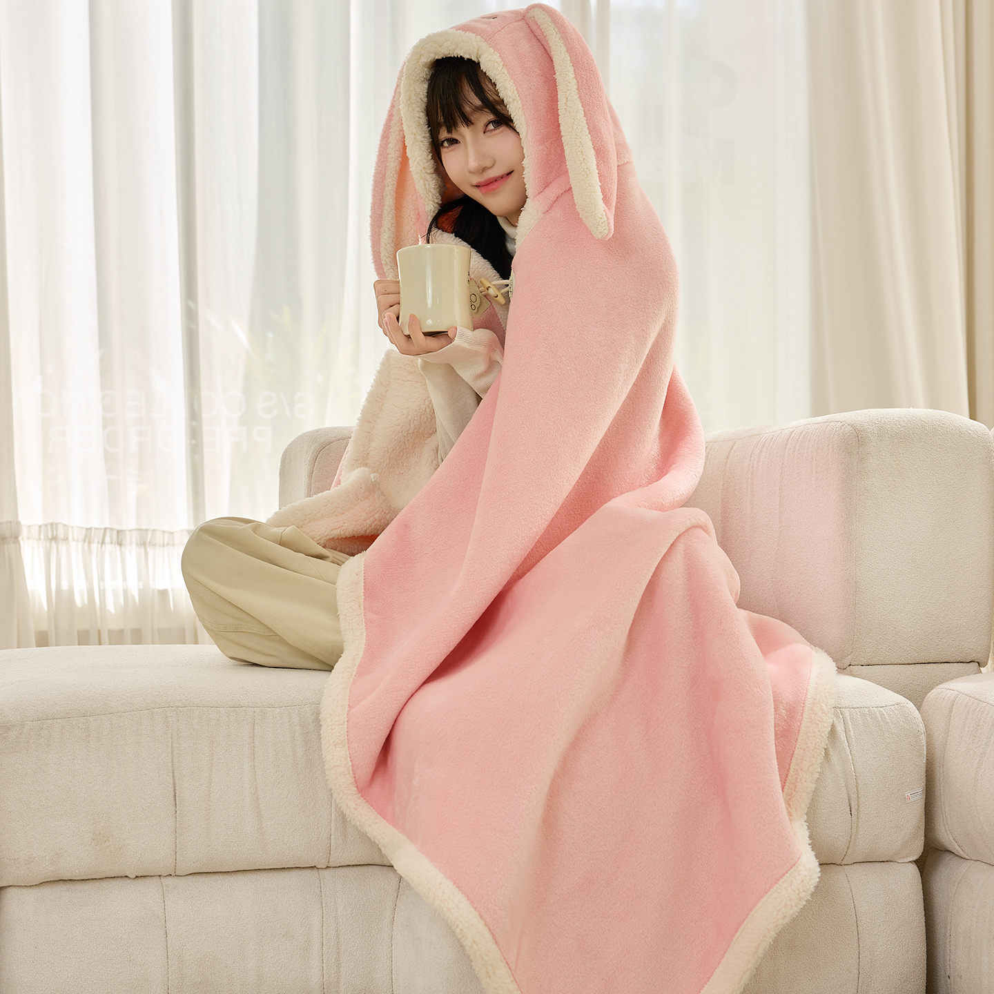 秋冬加厚午睡毯子儿童教室用