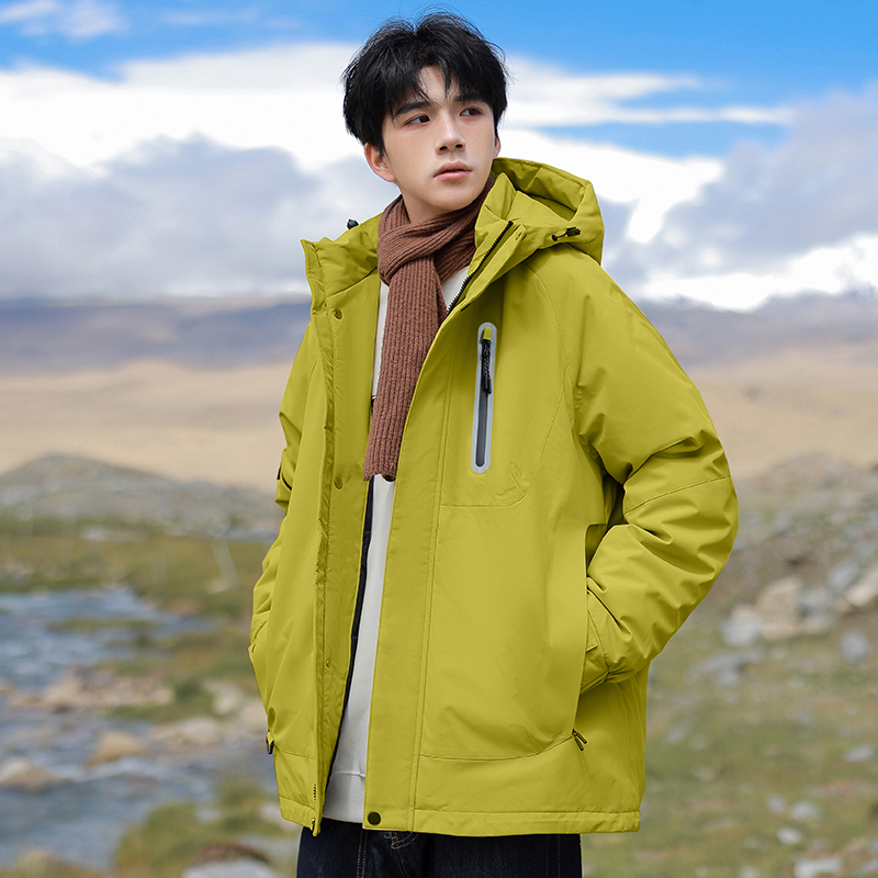 雷诺斯LAYNOS秋冬款保暖棉服时尚户外休闲羽绒服男女同款C3912A