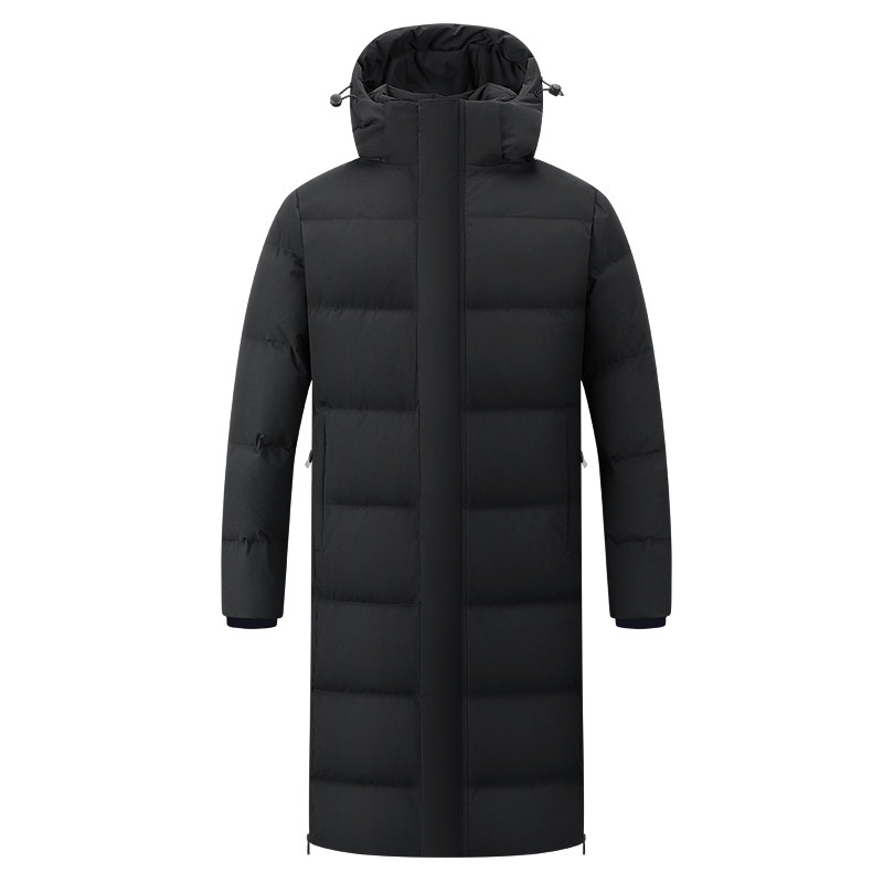 LAYNOS雷诺斯秋冬款户外情侣亲子加长羽绒服白鸭绒防水保暖1918A