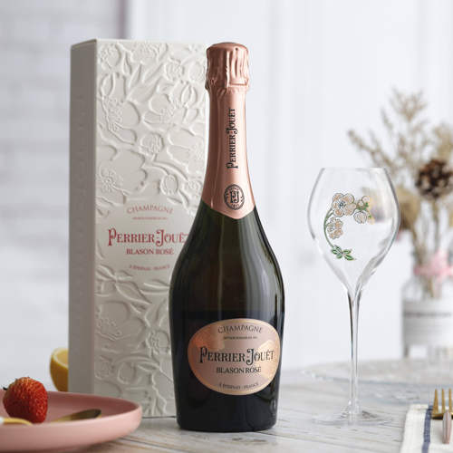 法国巴黎之花PerrierJouet香槟干型葡萄酒桃红酩悦起泡酒哈雪