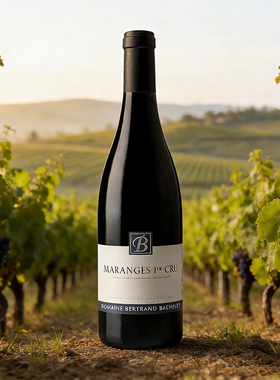 法国勃艮第红酒 巴舍莱酒庄马朗日一级园黑皮诺红葡萄酒 Maranges
