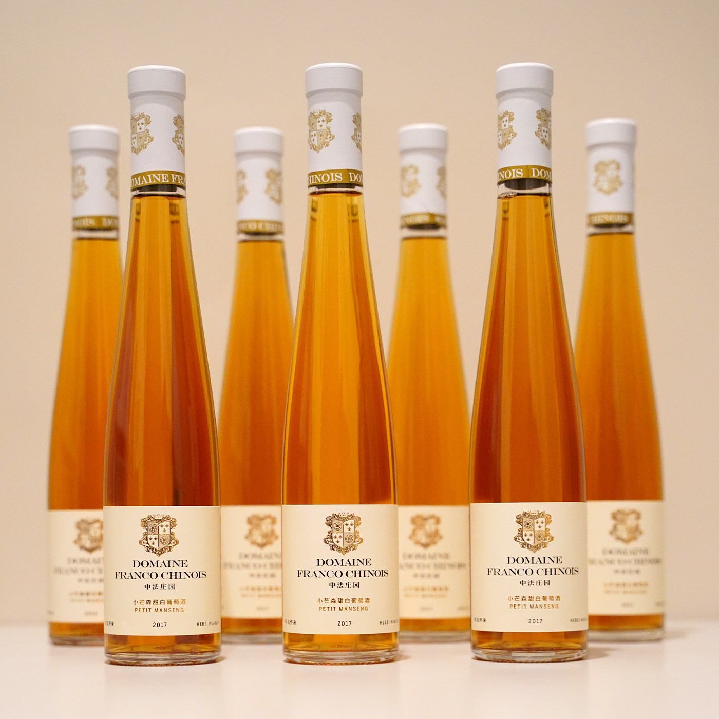 【太浓缩了 香气炸裂】中法庄园小芒森甜白葡萄酒 375ml 2017年份图片