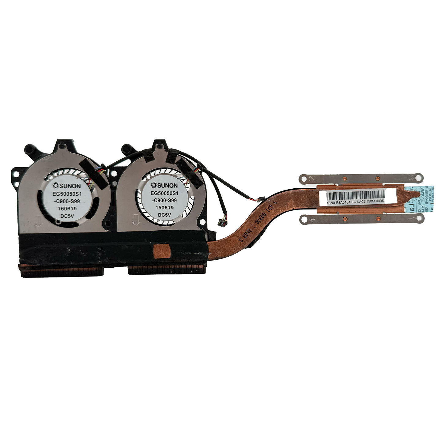 13N0-F8A0101适用于Acer Aspire R7-372T 散热风扇铜管散热器模组