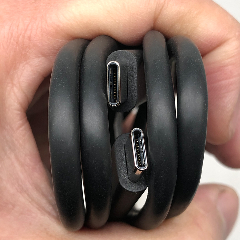 惠普ype-C对C数据线PD快充4K视频