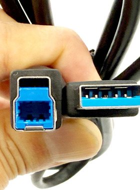 usb3.0方口打印线1.5米适用三星爱普生HP显示器上行线BN39-01493F