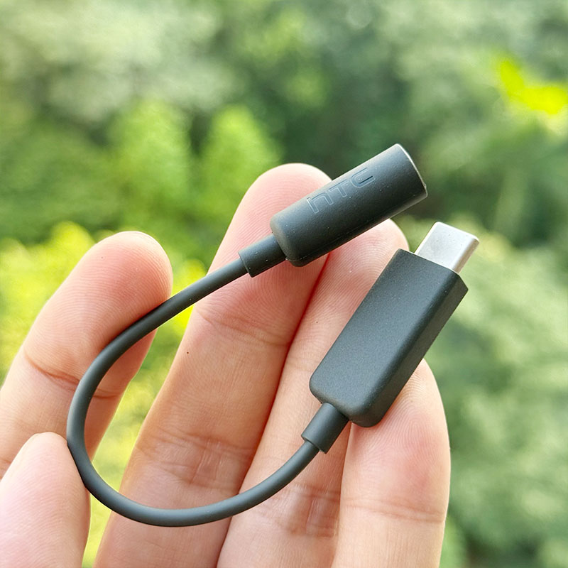 HTC神线 原装音频转接线 转接头 Type-c转3.5mm内置DAC解码芯片