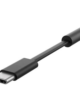微软Surface USB-C转3.5mm耳机适配器转接线转换头Type-C转35音频