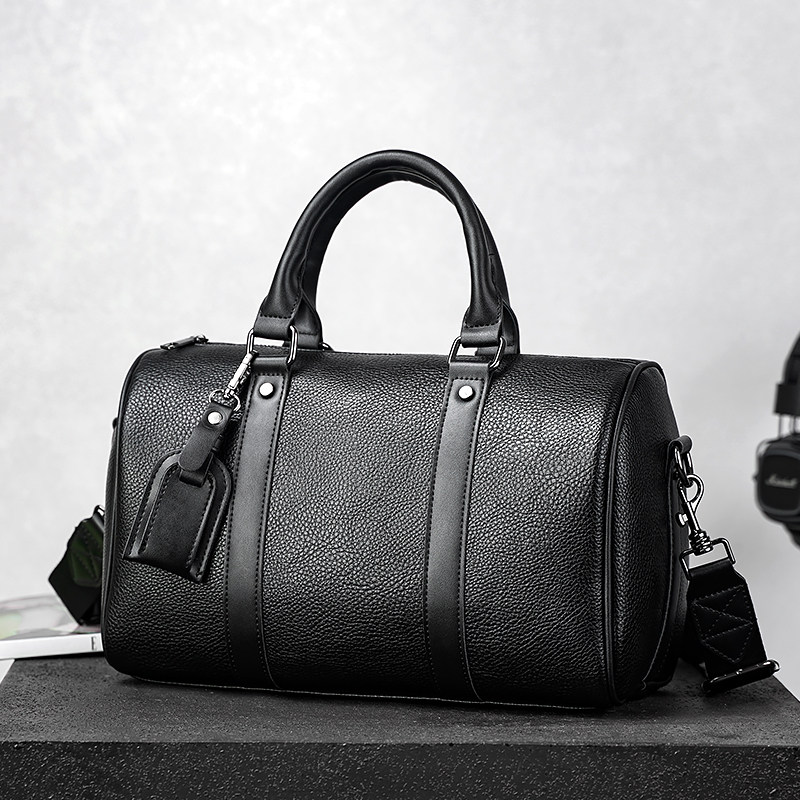 设计师品牌真皮手提包高品质轻奢牛皮男款波士顿包包单肩包斜挎包,箱包皮具/热销女包/男包,男士包袋,淘宝优惠券,粉丝福利购,淘宝优惠卷