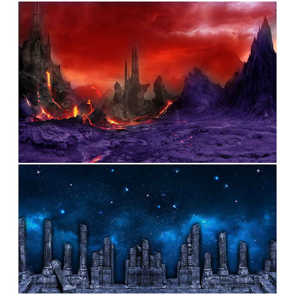 jacksdo动画背景图 高级哑光相纸材质 黄金圣斗士 冥界系列