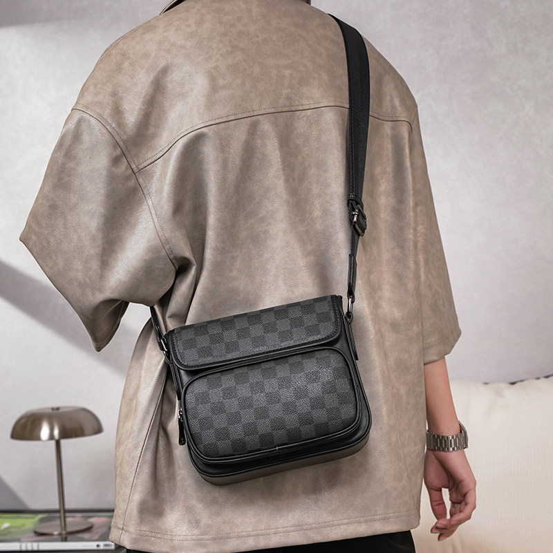 2025新款斜挎包男款潮牌时尚男士单肩包小方包邮差包挎包相机包,箱包皮具/热销女包/男包,男士包袋,淘宝优惠券,粉丝福利购,淘宝优惠卷