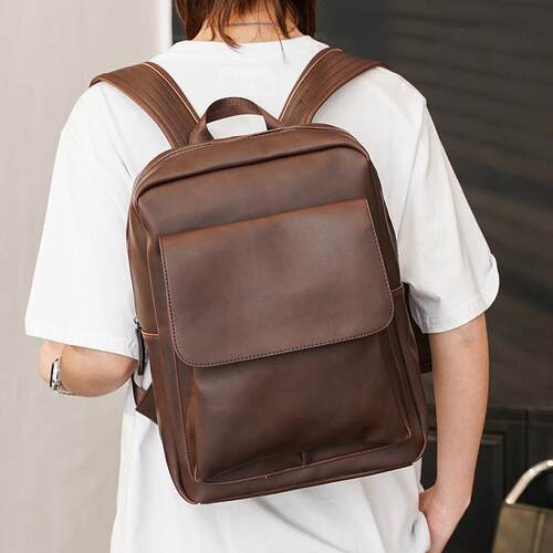 双肩包男大容量休闲背包