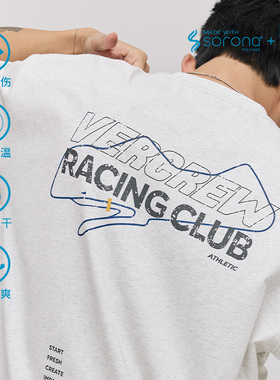 VMCL汽车赛道做旧印花宽松通勤凉感短袖TEE恤男女25SS vermicelli