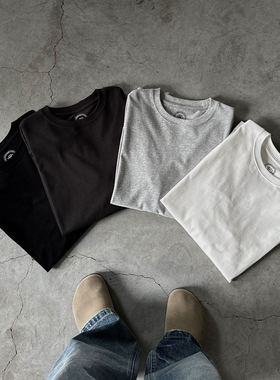 VMCL四色基础280克纯棉圆领打底长袖TEE恤男秋季24AW vermicelli