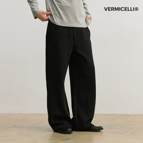 VMCL简约通勤400g莱赛尔空气棉直筒卫裤长裤秋冬男26AW vermicell