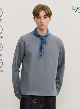 VMCL莱赛尔空气棉330g基础百搭圆领长袖T恤秋男女25AW vermicelli