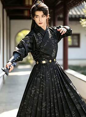 明制汉服锦衣卫飞鱼服新中式中国风男女学生迷彩军旅风古风侍卫服