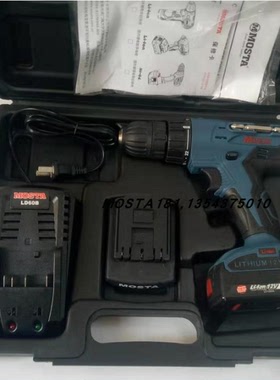 MOSTA妙达12V充电手钻电动螺丝刀LD12DVD电转60B充电器1200A电池