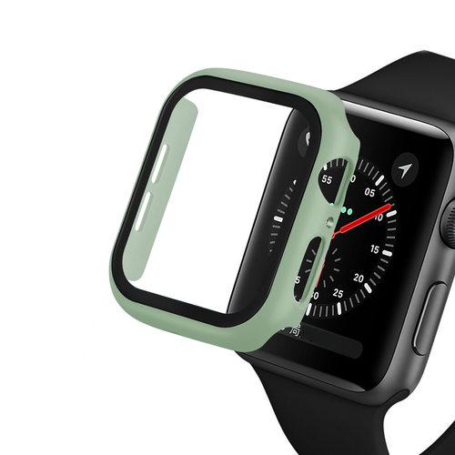 适用iwatch9手表保护壳PC硬壳钢化壳膜一体保护套8/7/6苹果手表壳