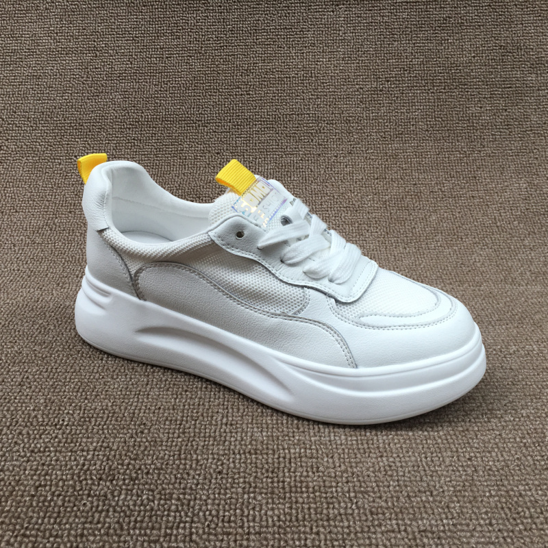 断码清仓新款休闲风透气小白鞋