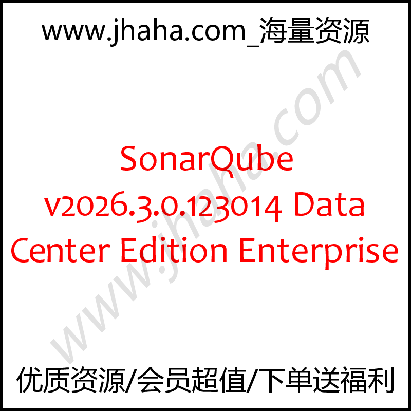 SonarQube v2026.3.0.123014 Data Center Edition & Enterprise