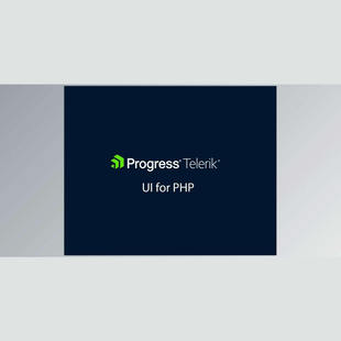 Progress Telerik UI for PHP 2023 R1 v2023.1.117 永久