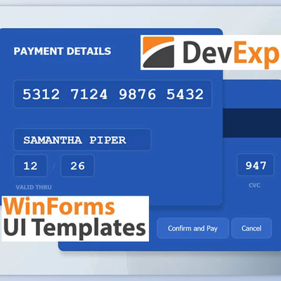 DevExpress UI Templates for WinForms (EAP) v24.1.3