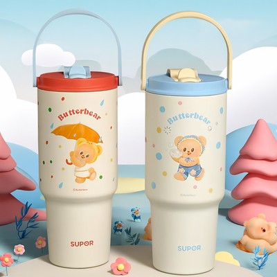 苏泊尔黄油小熊联名保温杯
