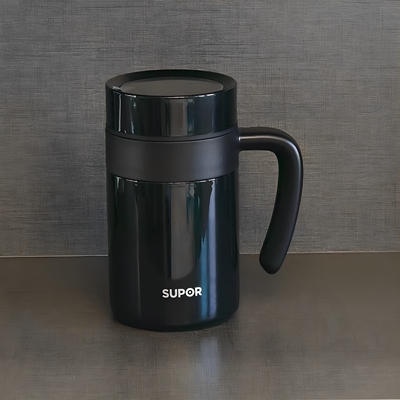 苏泊尔316L不锈钢泡茶保温杯