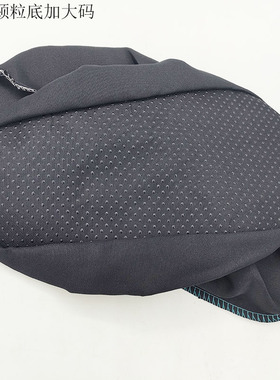 加大码46防滑鞋套样板间机房黑色涤棉布透气耐磨可洗静电通用脚套