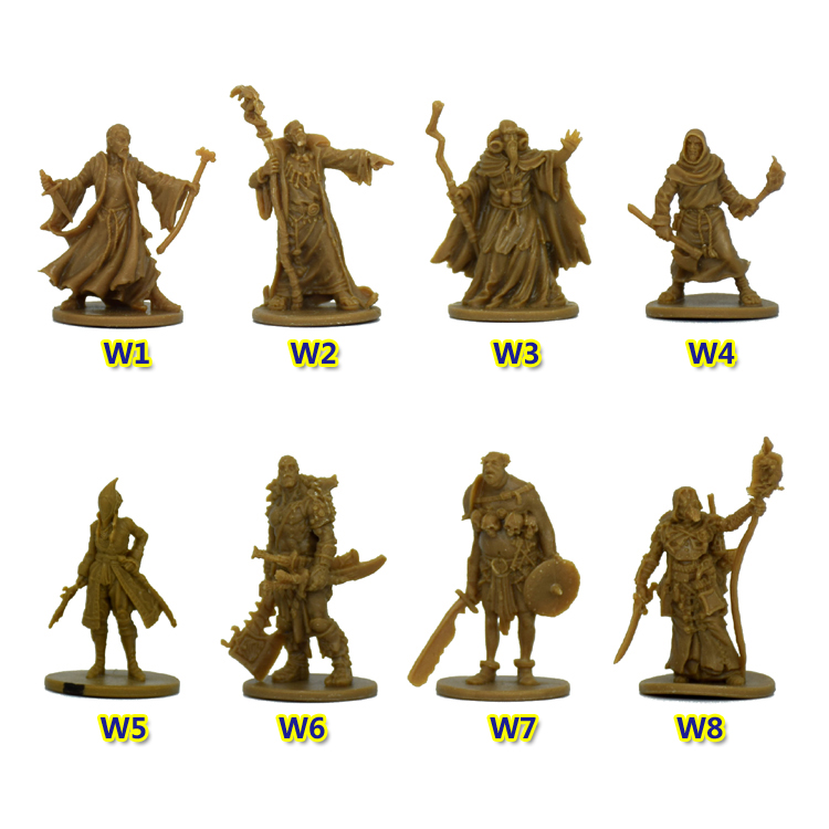 桌游模型无尽杀戮黑死病绿色部落