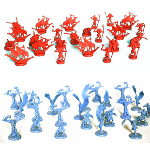 指环王 魔戒圣战 战棋跑团 桌游跑团棋子模型24个套装