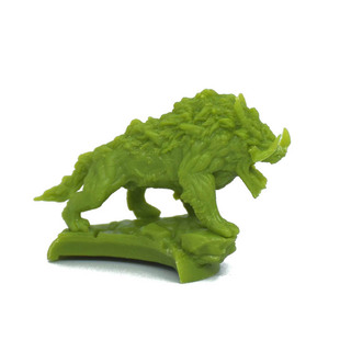 桌游模型 战棋跑团 正弦顷刻 狼 瑕疵品 缺少獠牙