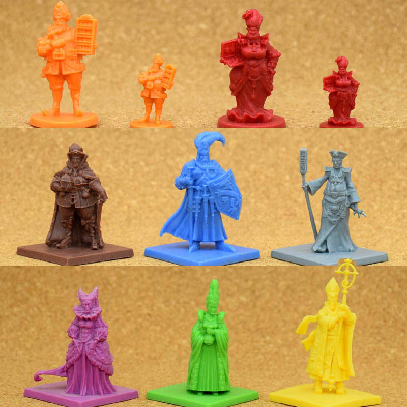 4人议会 桌游模型跑团 四人委员会  会议 法老 女王 欧洲贵族长老