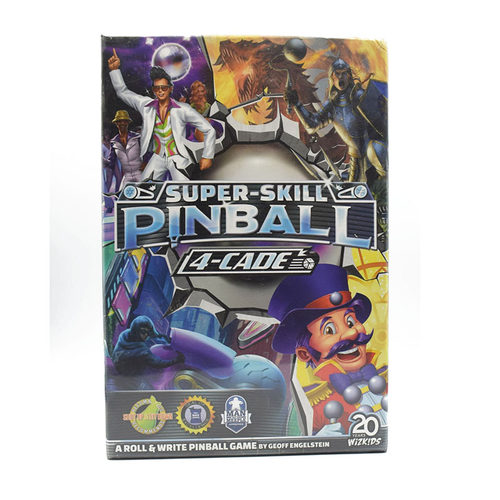 全新未拆WizKids威世智Super-Skill Pinball 4-Cade桌上弹球桌游