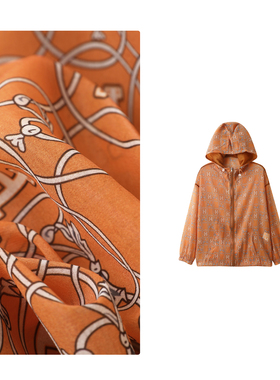 门店32&9！大橘防晒外套」夏季轻薄休闲连帽速干外套上衣女C22552