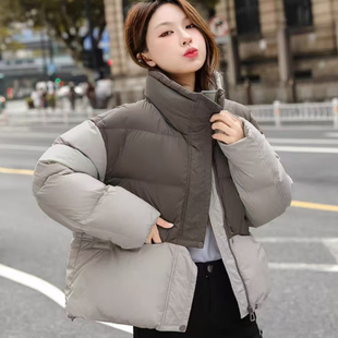 门店10&49 M13788 魔方羽绒服90白鸭绒零压加厚速暖休闲外套上衣