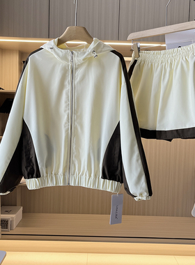 特！门店429！夏日清凉忝丝 休闲轻户外休闲套装女 L41346