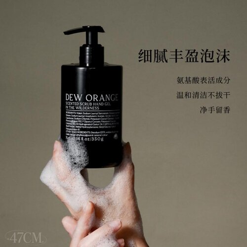 DEW ORANGE露橘香氛磨砂洗手液洗手凝露持久留香