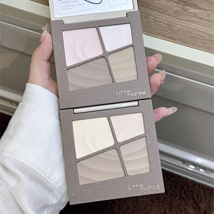 新品小奥汀建模高光修容一体盘面部提亮脸部阴影修容盘