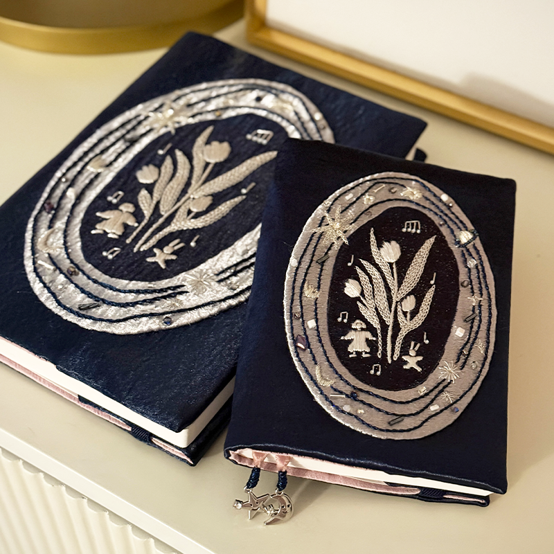 星辰幻想曲DIY材料包手工刺绣手账书衣书皮笔记本自绣送朋友礼物,居家布艺,缝纫DIY材料套装,淘宝优惠券,粉丝福利购,淘宝优惠卷